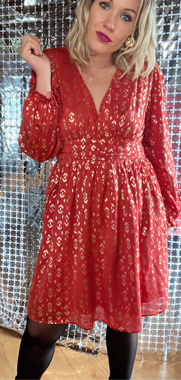 ROBE SUZY TERRACOTTA